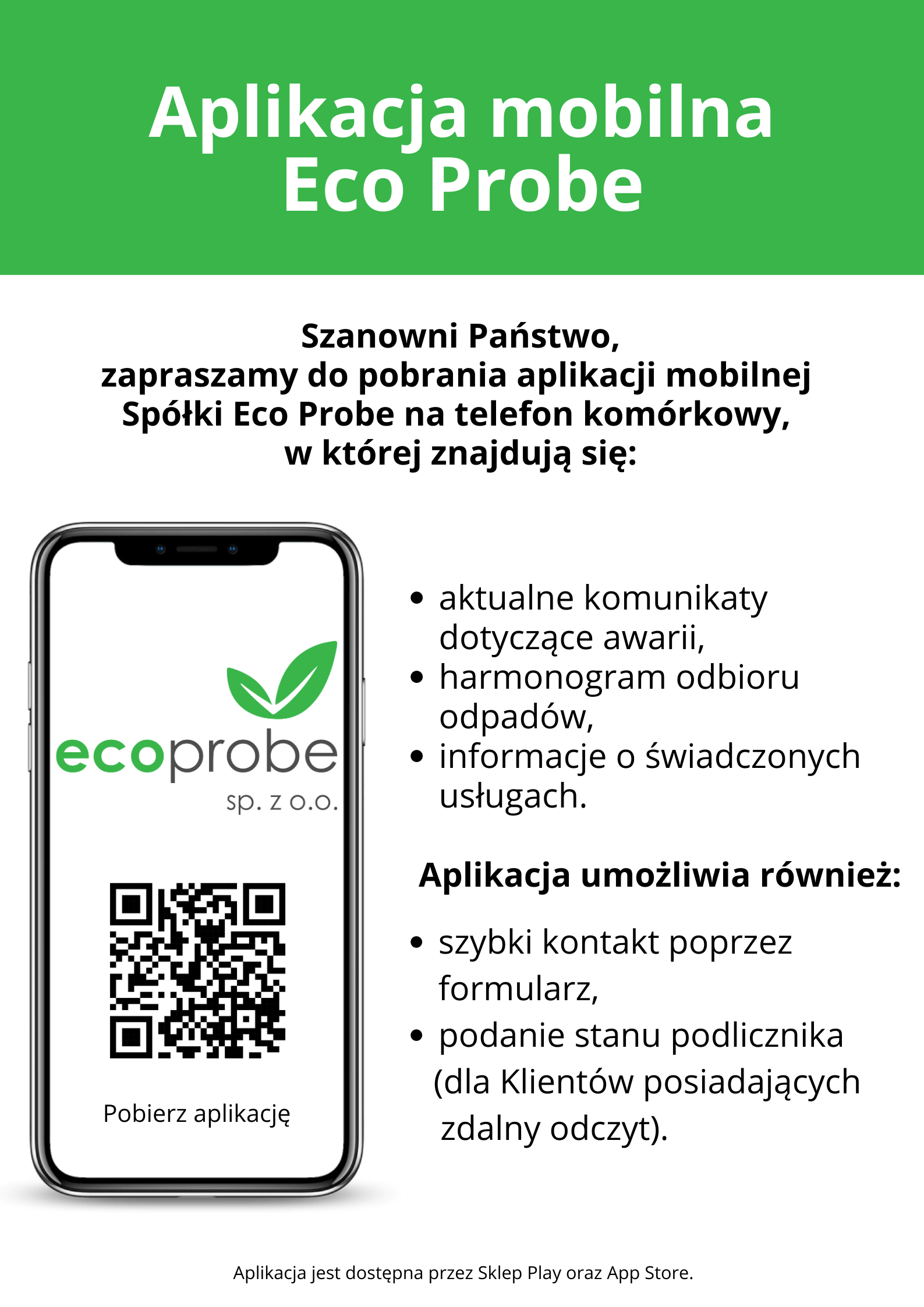 Aplikacja Eco Probe Sp. z o.o.