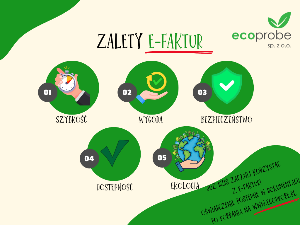 zalety e faktur